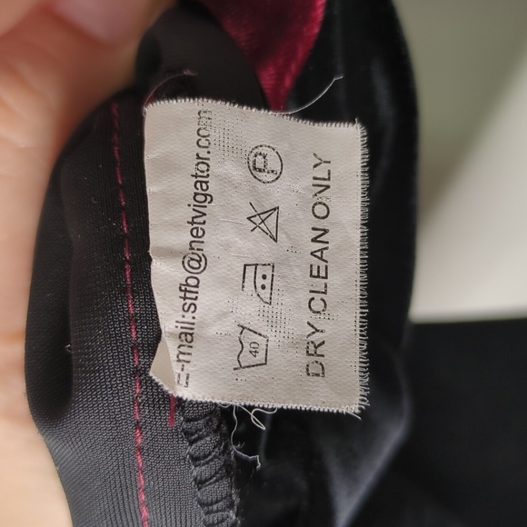 Y2K 90s Kpop Colorblock Velvet Micro Mini Dress/ Top Size XS/S - Picture 6 of 12